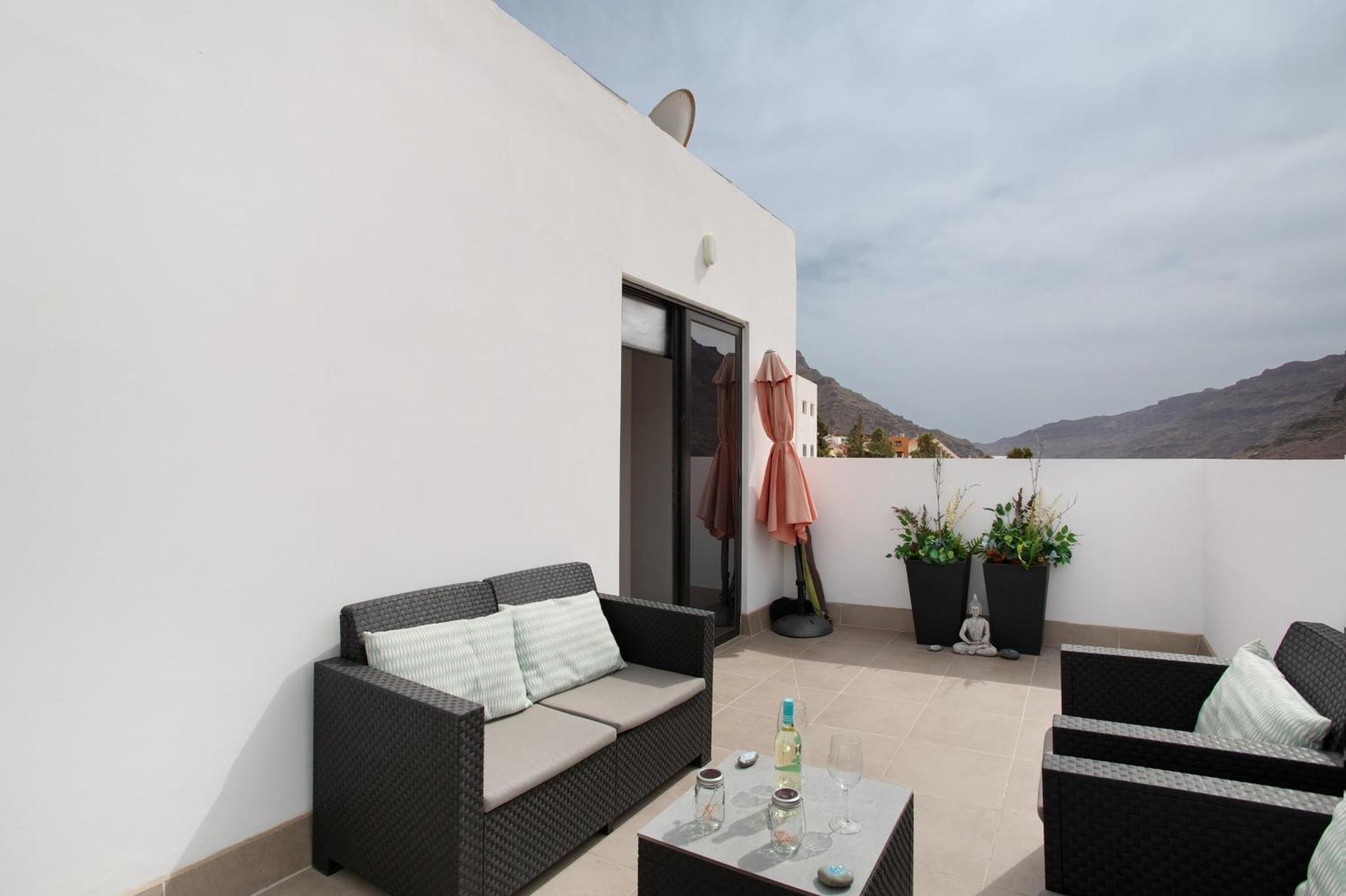Ferienwohnung Dreaming Penthouse Mogán Exterior foto